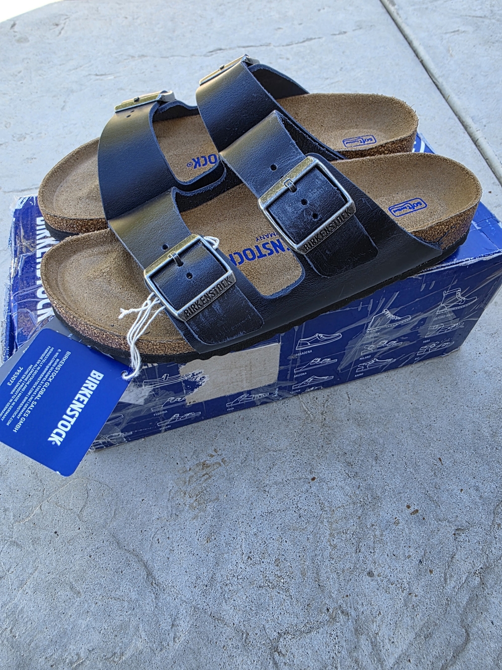 Birkenstock Narrow Fit Arizona Two-Strap Sandals